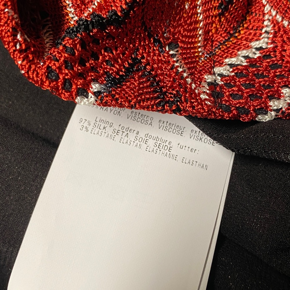 Missoni Ombre Chevron Maxi Skirt in Orange, Purple, Pink - Picture 6 of 16